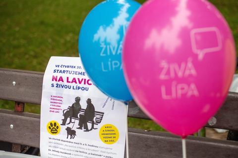 Setkání na lavičce s Živou Lípou