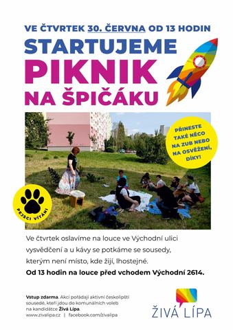 Startujeme piknik na Špičáku