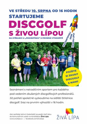 Discgolf s Živou Lípou