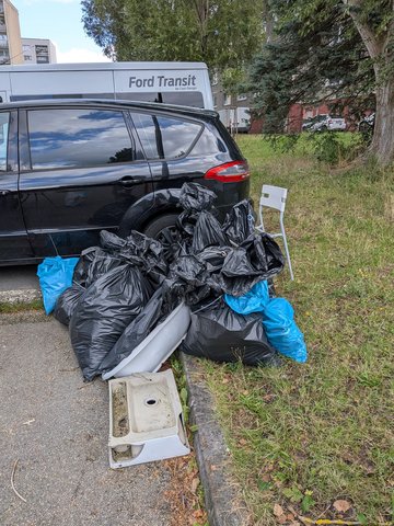 Úklid s Živou Lípou na sídlišti Sever
