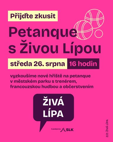 Petanque s Živou Lípou