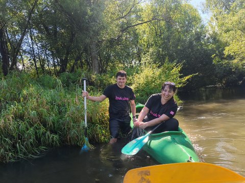 Na Ploučnici s Živou Lípou