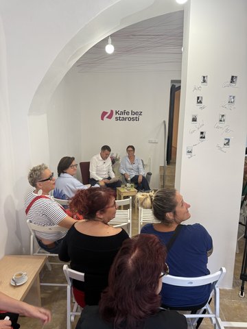 Kafe bez starostí: Dita Krčmářová