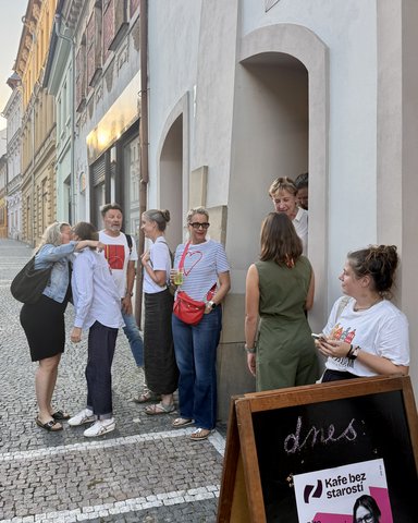 Kafe bez starostí: Dita Krčmářová
